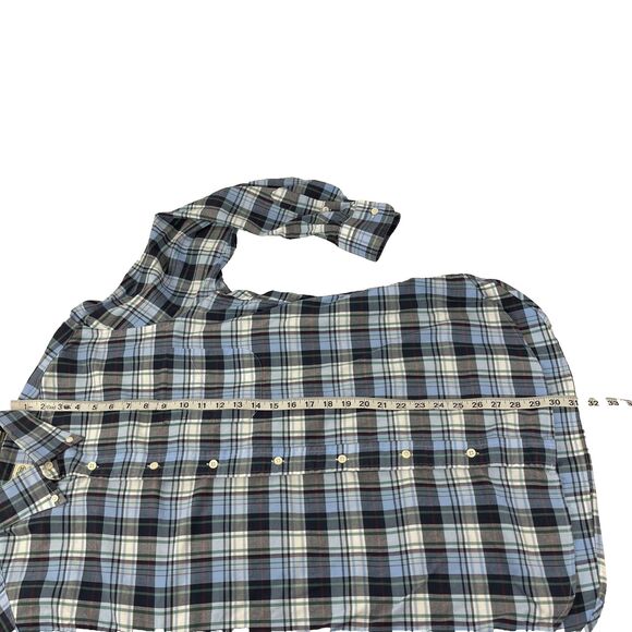 Mens Gitman Bros Long Sleeve Button Down Shirt Size Large Made In USA Kashmyl - Picture 4 of 6